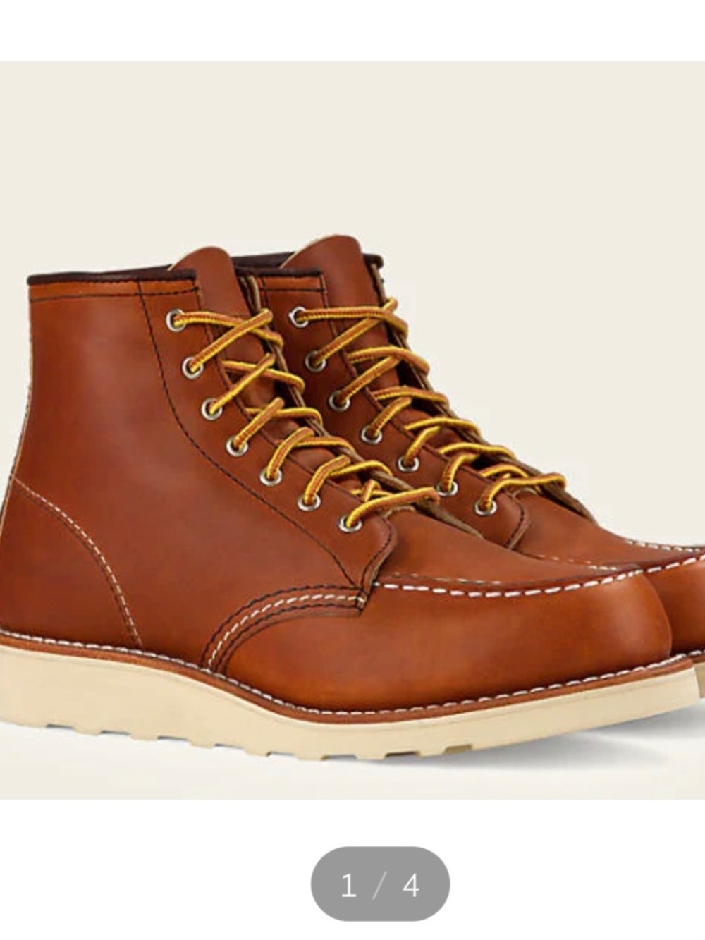 Red Wing Women’s R3375W RED WING WOMEN'S 6" CLASSIC MOC TOE BOOT